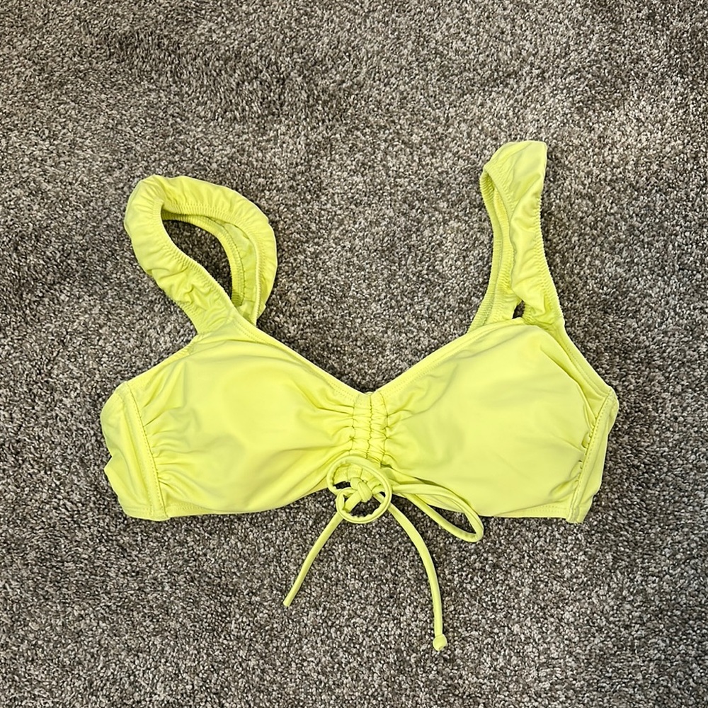 Yellow Bikini Top